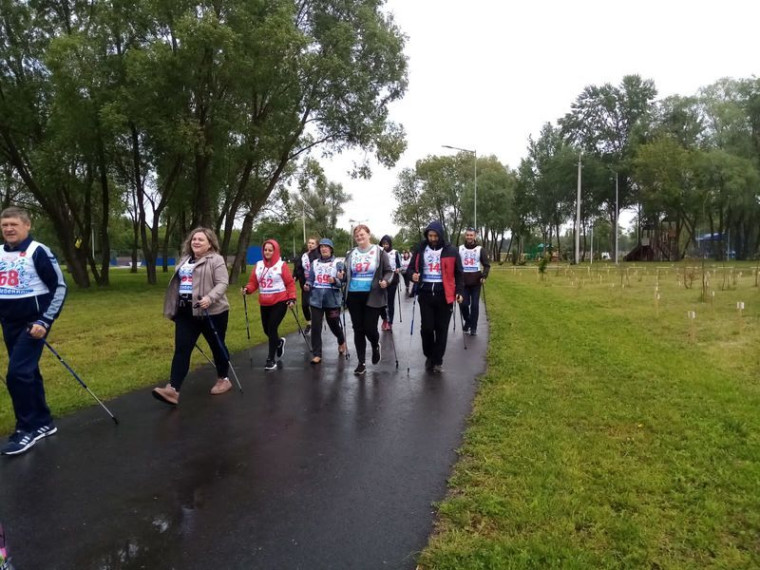 Соревнования в рамках Всероссийского дня скандинавской ходьбы «Скандинавская ходьба - новый образ жизни».